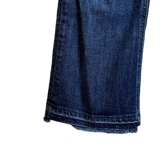 J. Crew Billie Demi Boot Crop Jeans High Rise Boot Leg Short Unsewn Raw Hem 28 - Picture 5 of 16